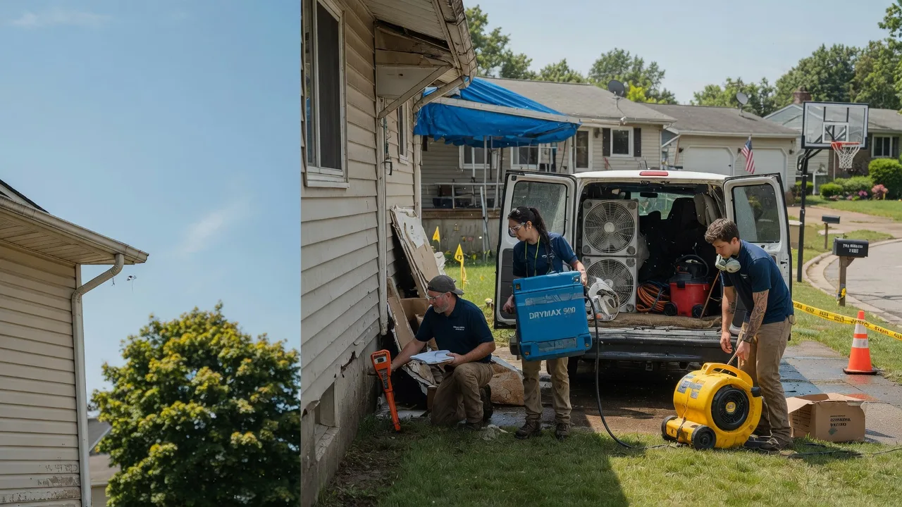 Ceiling Leak Cleanup in Cecil, PA near me