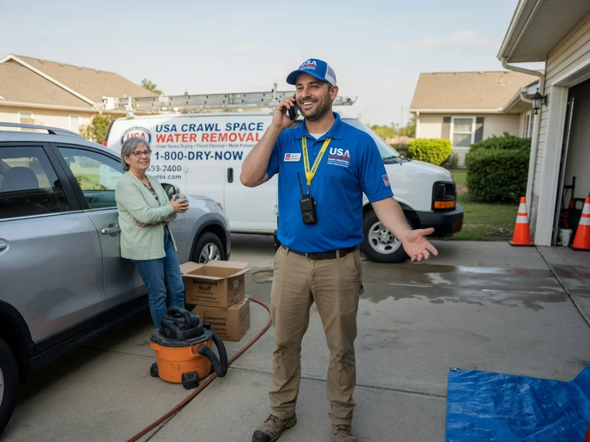 Crawl Space Water Removal Cecil, PA FAQs